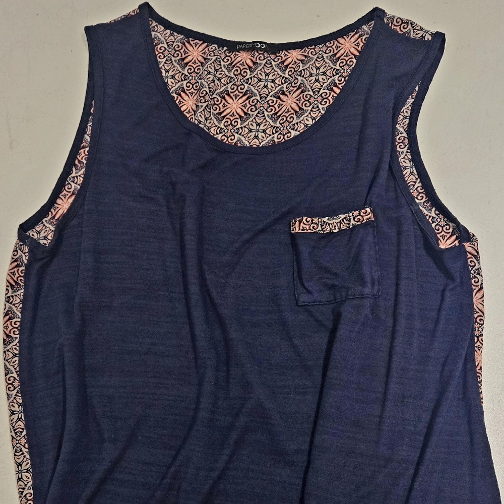 Tauri Mixed Material Knit Top